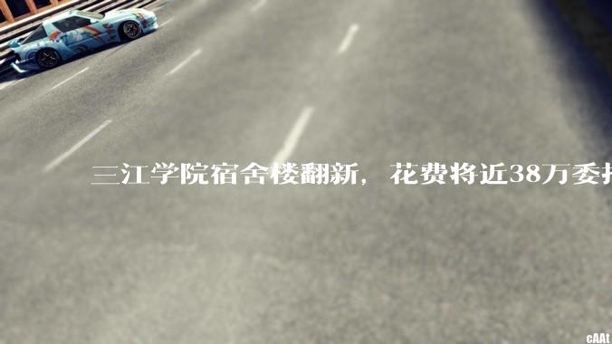 三江学院宿舍楼翻新，花费将近38万委托公司搬运行李，结果只有一个阿姨挑着扁担搬运行李，如何评价？
