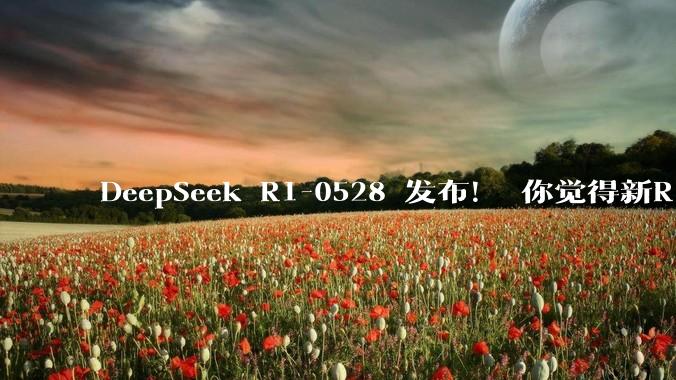 DeepSeek R1-0528 发布！ 你觉得新R1 手感如何？哪些点得到了提升?
